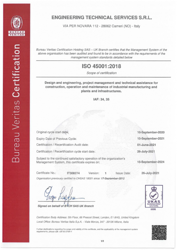 ETS - Engineering Technical Services - About Our Company